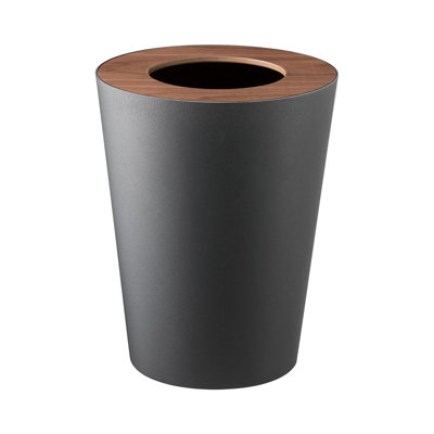 Rin Yamazaki Home Round Trash Can, 1.85 gallon Wastebasket Bathroom ...